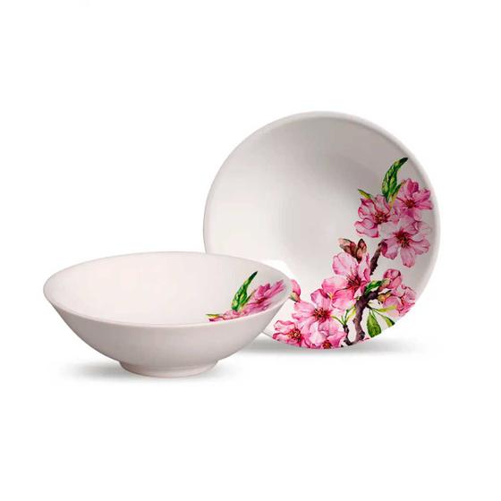 Imagem de Cj.6 Bowls em Cerâmica Cerejeira Rosa 300ml Alleanza