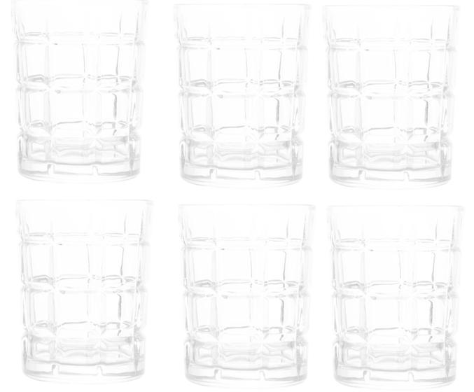 Imagem de Cj 6 copos para whisky de cristal premium brooklyn 320ml