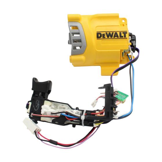 Imagem de Cj. Estator /interruptor P/ Martelete Dewalt Dch263b-t1 Original