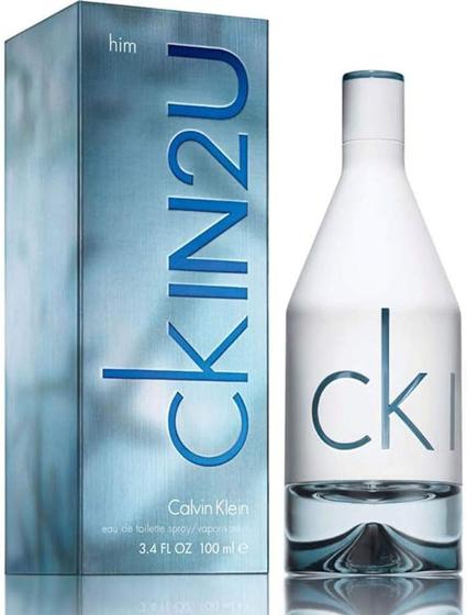 Imagem de Ck In2U Him C.Klein Eau de Toilette 100ml - Perfume Masculino - selo Adipec