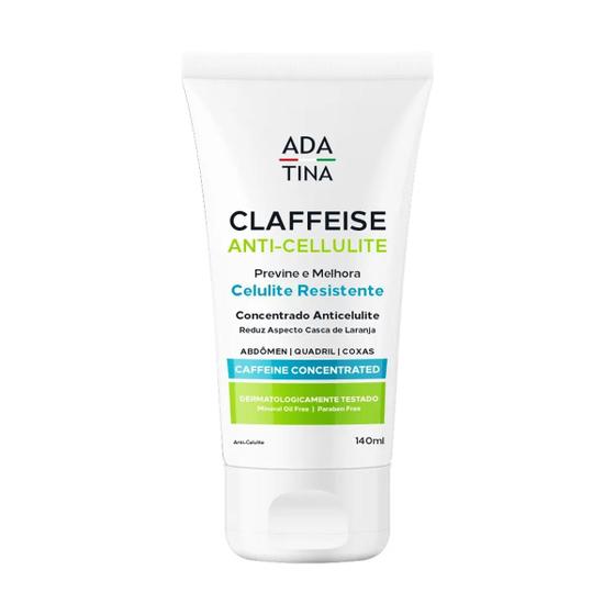 Imagem de Claffeise Anti Cellulite Gel Creme Cafeína 140ml Ada Tina