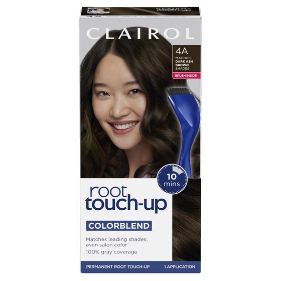 Imagem de Clairol Nice'n Easy Root Touch-Up 4A - Ferramenta de Coloração de Cabelo