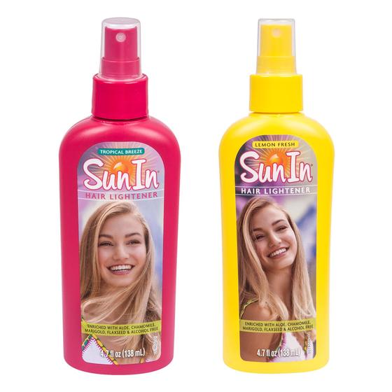 Imagem de Clareador de Cabelo Sun-In Kit com Tropical Breeze e Lemon Fresh 138 ml