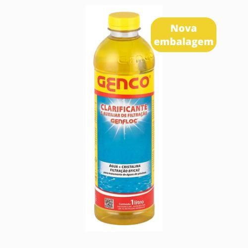 Imagem de Clarificante E Auxiliar De Filtração Genfloc 1 Litro Genco ( virtual amazon)