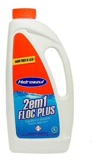 Imagem de Clarificante Floc Plus 2 Em 1 Hidroazul 1 Lt