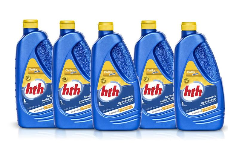 Imagem de Clarificante Maxfloc Hth 1L  Remove Sujeira na Água