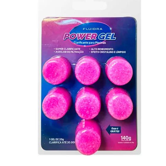 Imagem de Clarificante Power Gel 140g Com 7 Pastilhas 212037 FLUIDRA