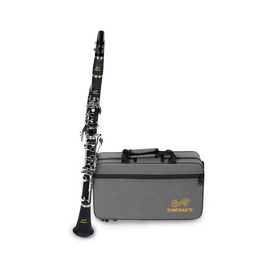 Imagem de Clarinete dominante bb baquelite chaves prateadas