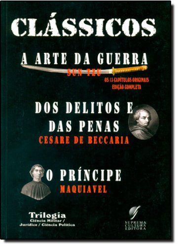 Imagem de Clássico Arte da Guerra, dos Delitos e das Penas e o Príncipe - SUPREMA CULTURA EDITORA