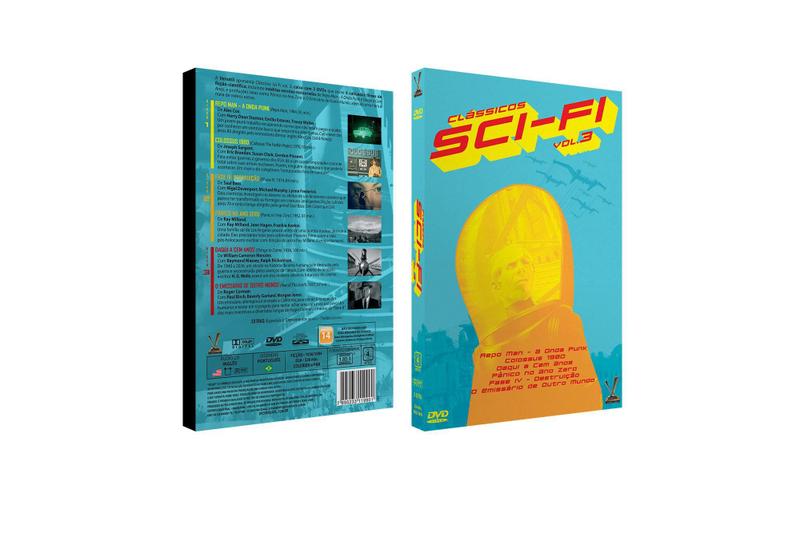 Imagem de Clássicos Sci-Fi - Vol. 3 (3 Dvds)