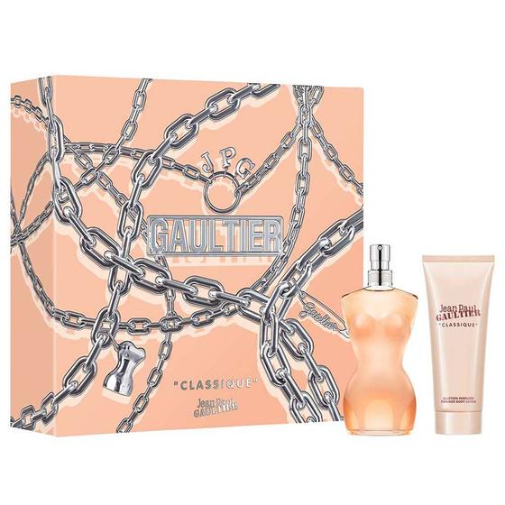 Imagem de Classique Jean Paul Gaultier Coffret Kit - Perfume Feminino EDT 50ml + Creme Corporal 75ml