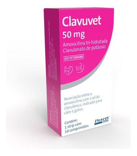 Clavuvet 50 Mg - Clavulanato + Amoxicilina - ELANCO - BAYER ...