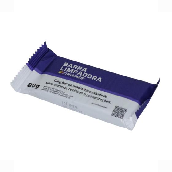 Imagem de Clay bar barra descontaminante finisher - 80g