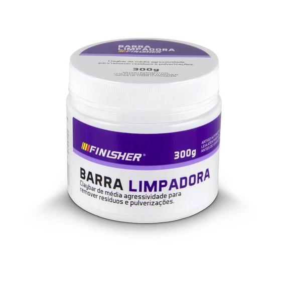 Imagem de Clay Bar Barra Descontaminante Limpadora 300g Finisher