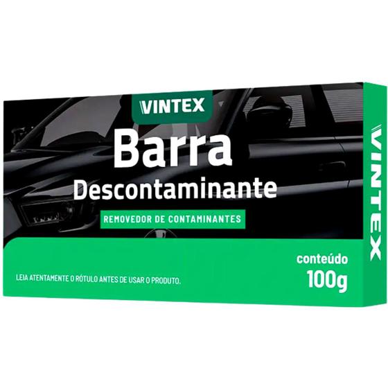 Imagem de Clay Bar Barra Descontaminate 100g V-Bar Vonixx Para Descontaminar o Carro