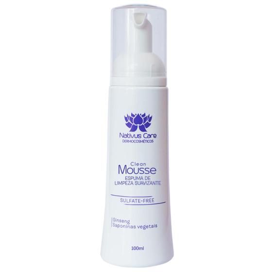 Imagem de Clean Mousse Nativus Care 100ml - Espuma De Limpeza PH Neutro Tattoo e Micro