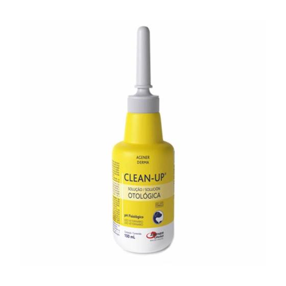 Imagem de Clean-up Solução Otológica para Cães e Gatos 100ml - Agener