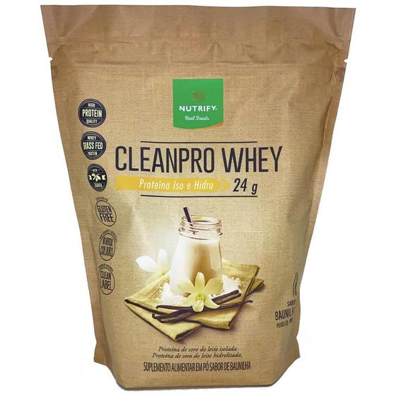 Imagem de Cleanpro Whey Protein Iso Hidrolisado Clean Label Baunilha