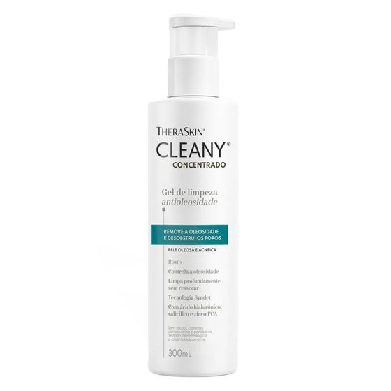 Imagem de Cleany Concentrado Theraskin Gel de Limpeza Facial Antioleosidade 300ml