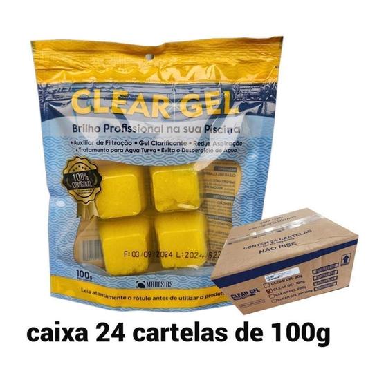 Imagem de Clear Gel Maresias Super Clarificante Cx 24 Unidades De 100G