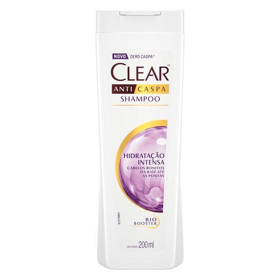 Imagem de Clear shampoo anticaspa hidratação intensa com 200ml 