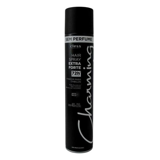 Imagem de Cless Charming Hair Spray Extra Forte Sem Perfume 400ml