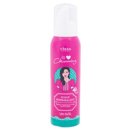 Imagem de Cless Charming Mousse Gloss Desembaraçante Reduz Volume e Frizz 140ml