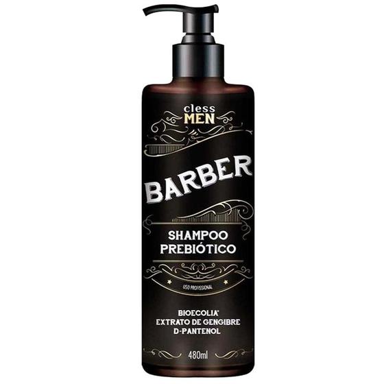 Imagem de Cless Men Barber Shampoo Prebiótico 480ml