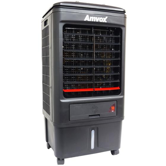 Climatizador Ar Frio Industrial Portátil Evaporativo 18 Litros Umidificador Ambiente Amvox ACL 018 Menor preço em Climatizador Ar Frio Industrial Portátil Evaporativo 18 Litros Umidificador Ambiente Amvox ACL 018