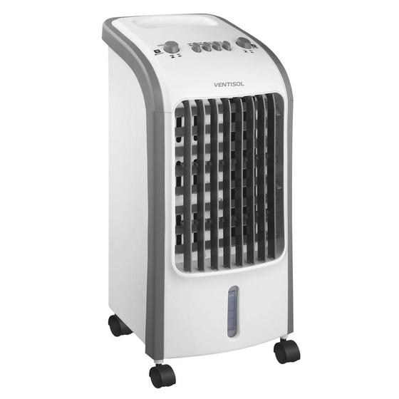 Climatizador de Ar Frio Portatil com Gel para Resfriamento 3 Velocidades Ventisol Menor preço em Climatizador de Ar Frio Portatil com Gel para Resfriamento 3 Velocidades Ventisol