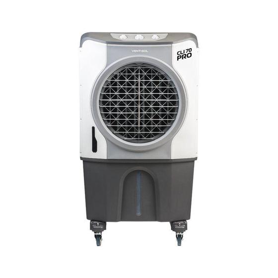 Climatizador Industrial Evaporativo De Ambientes Portátil 70L 50m² - Ventisol Menor preço em Climatizador Industrial Evaporativo De Ambientes Portátil 70L 50m² - Ventisol