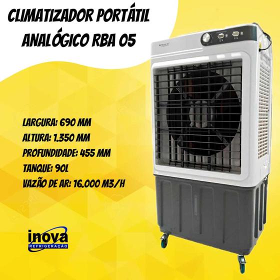 Imagem de Climatizador portatil Bom ar 90 litros 110v