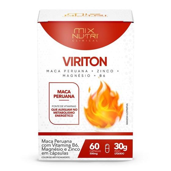 Imagem de Clinical - Viriton - 60 Caps - 30g - Mix Nutri