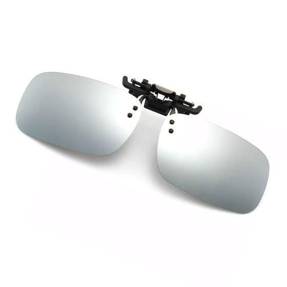 Clip On Adicional Sobrepor Oculos Polarizado Dirigir Pescar Lente Prata é boa?