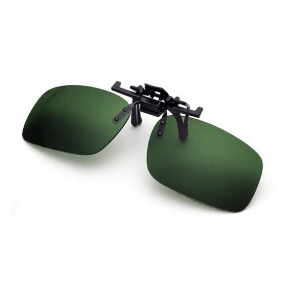Clip On Oculos De Sol Para Sobrepor Oculos De Grau Uv 100% Lente Verde Menor preço em Clip On Oculos De Sol Para Sobrepor Oculos De Grau Uv 100% Lente Verde