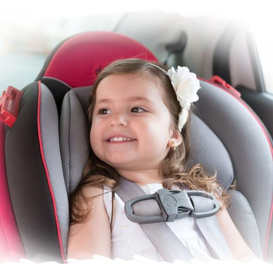 Imagem de Clip Trava Cinto De Segurança Cadeirinha Bebe Conforto Carro