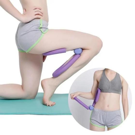 Imagem de Clipe Tonificador Muscular Yoga Pernas Coxa Braços Bumbum Estimulação Estimulador Abdominal Profissional Exercícios Abs