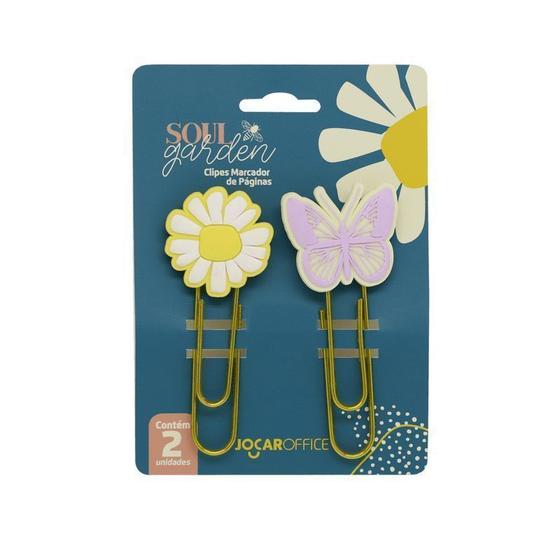 Imagem de Clipes Soul Garden Margarida 7,5Cm Jocar Office 