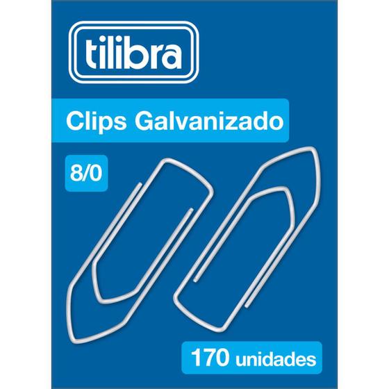 Imagem de Clips 8/0 Galvanizado 170 Unidades