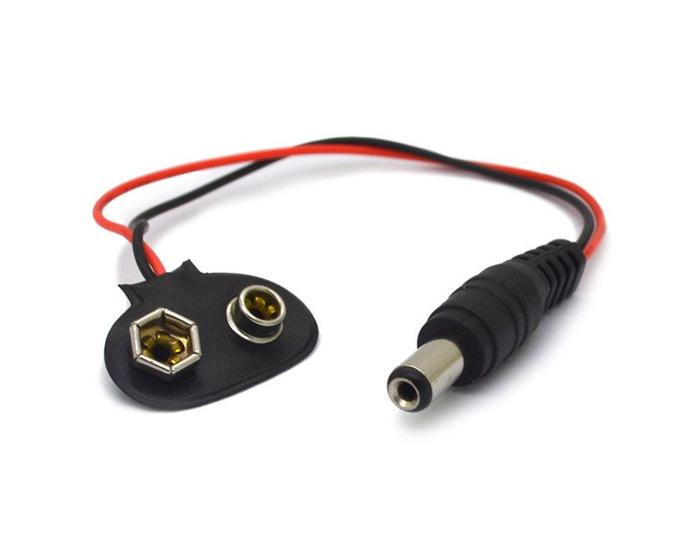 Imagem de Clips Bateria 9V com Plug P4 - 010-0040 - Chip Sce