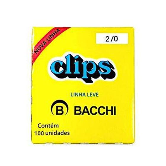 Imagem de Clips galvanizado 2/0 100un - linha leve - bacchi