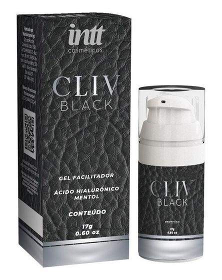 Imagem de Cliv Black Intt Gel Anestésico Ácido Hialurônico Mentol