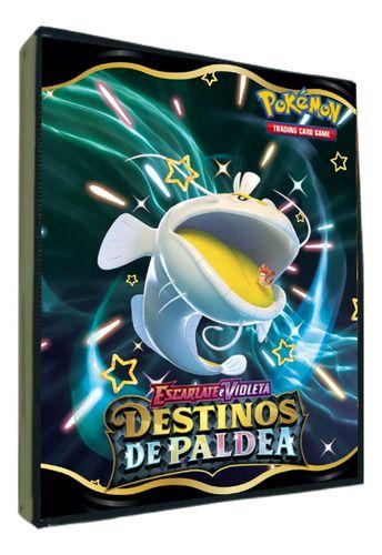 Imagem de Clodsire Destinos De Paldea Album Pokemon Cards + 30 Folhas