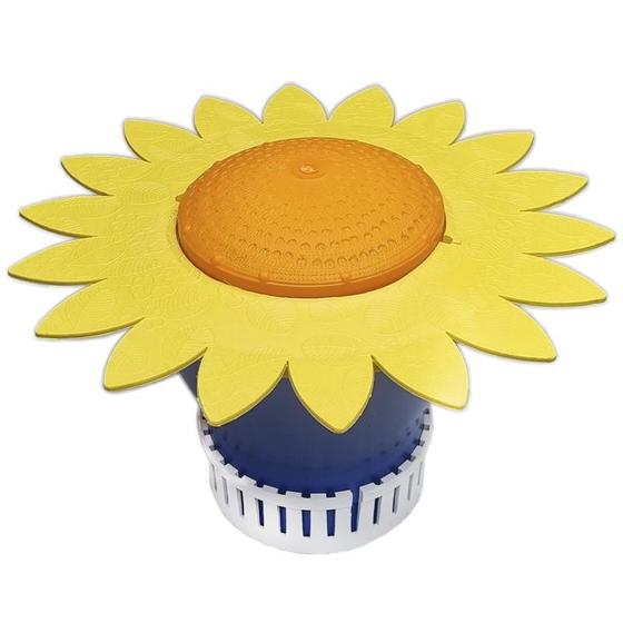 Clorador Flutuante Girassol Para Limpeza De Piscinas Cloro Menor preço em Clorador Flutuante Girassol Para Limpeza De Piscinas Cloro