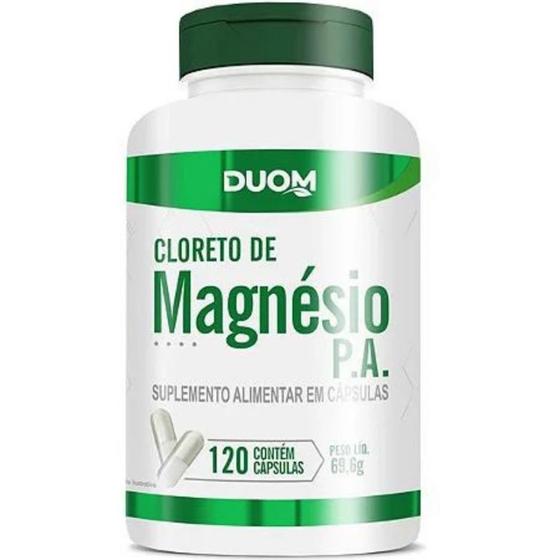 Imagem de Cloreto de Magnesio 120 Caps Duom