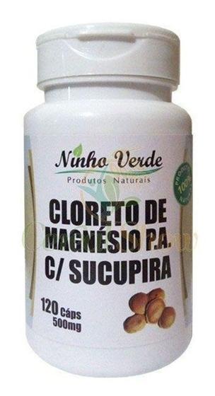 Imagem de Cloreto De Magnésio C Sucupira Ninho Verde - 120 Capsulas