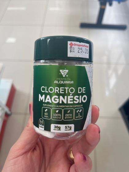 Imagem de Cloreto de magnésio com 60 cápsulas