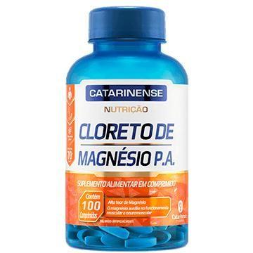 Imagem de Cloreto de Magnésio P.A. Catarinense com 100 comprimidos