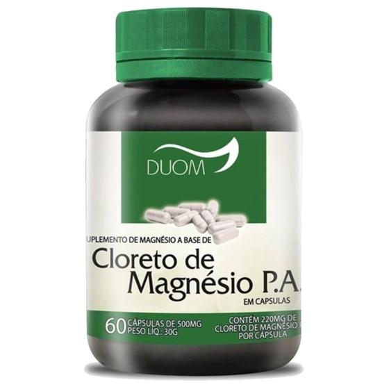 Imagem de Cloreto de Magnesio PA 60cps 500mg Duom