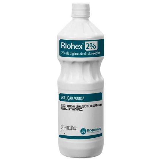 Imagem de Clorexidina 0,2% Solução Aquosa 1000ml Riohex Rioquimica F083